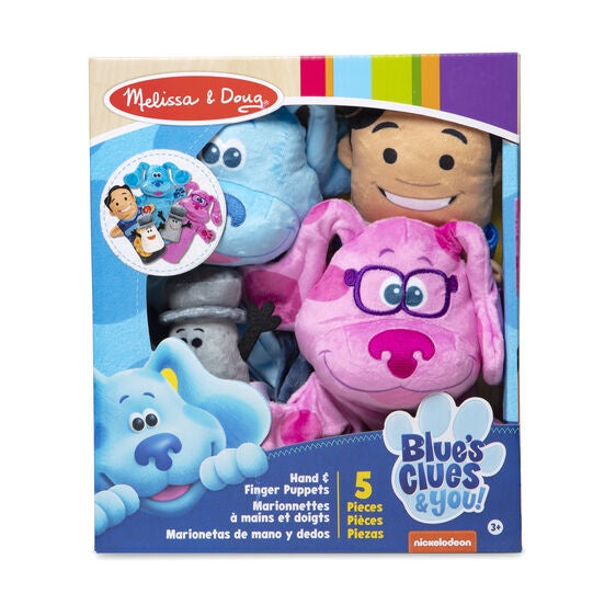 Melissa & Doug Blue's Clues puppets