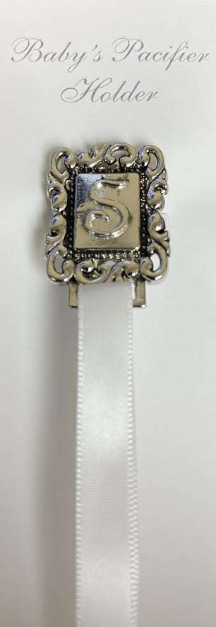 Collectables Initial Pacifier Holder
