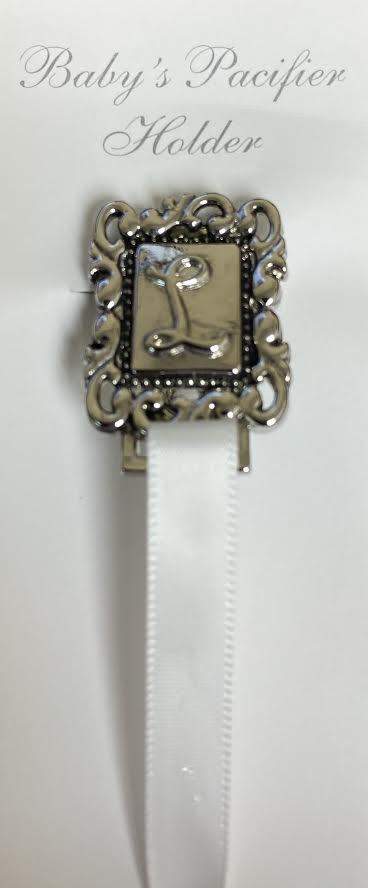 Collectables Initial Pacifier Holder