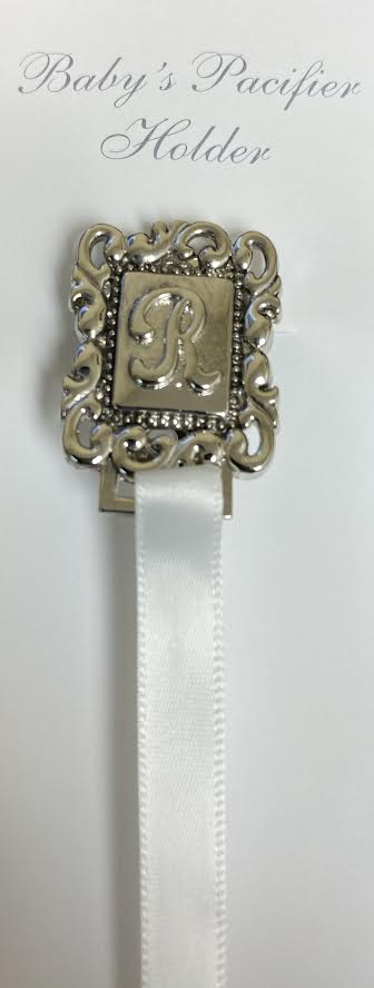 Collectables Initial Pacifier Holder