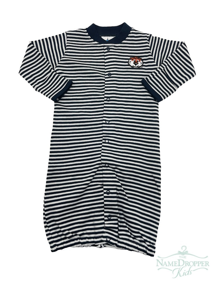 Creative Knitwear 462 Striped Convertible Gown 0-3m