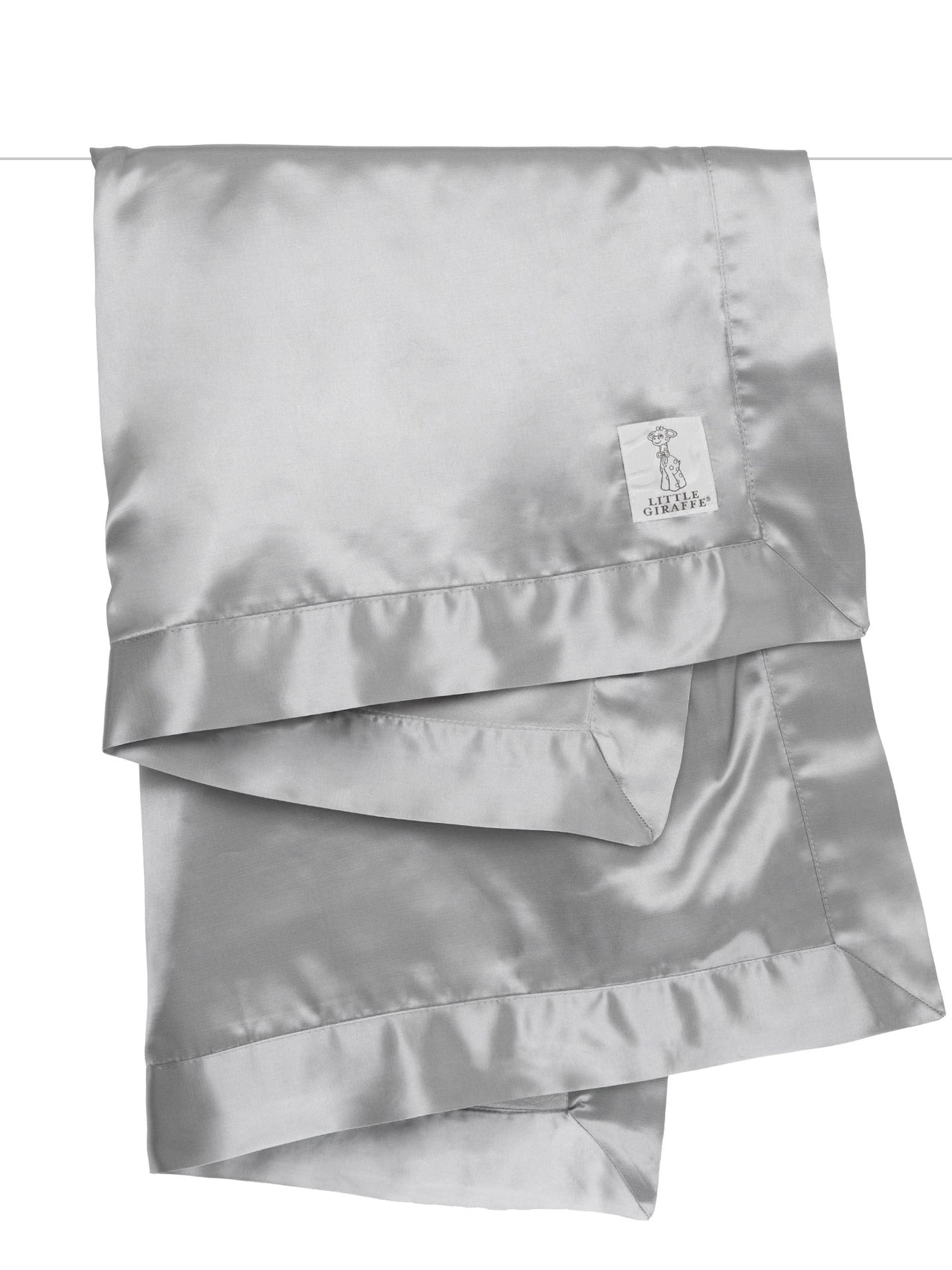 Little Giraffe Velvet Deluxe Baby Blanket