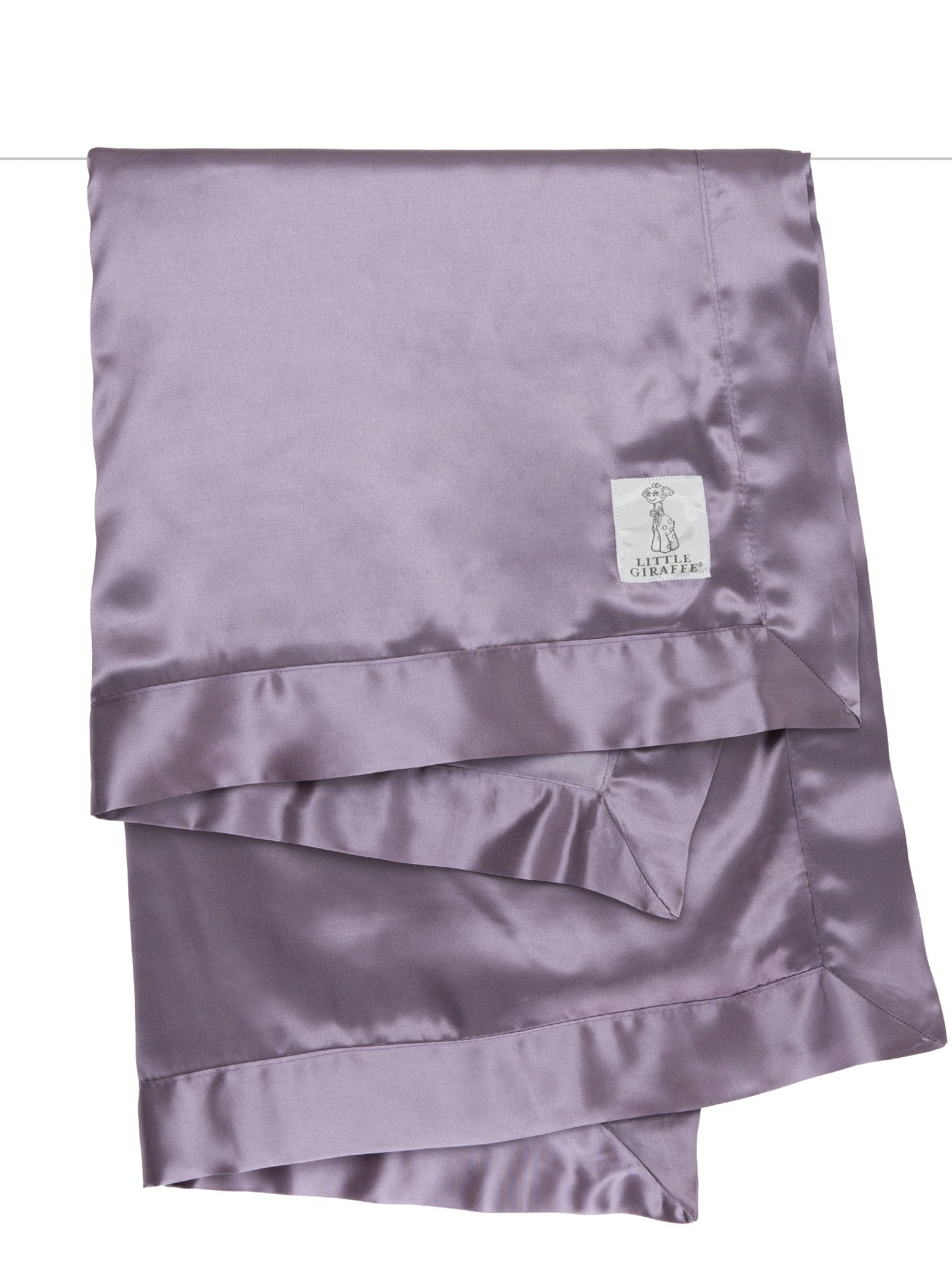 Little Giraffe Velvet Deluxe Baby Blanket