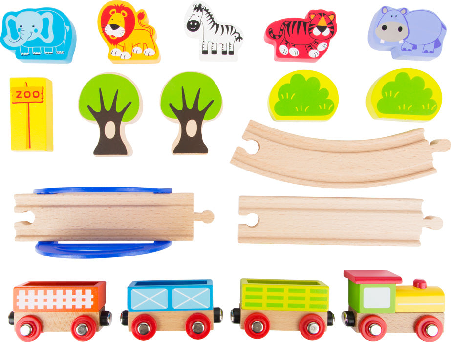 Legler Wooden Toy Train "My Zoo"