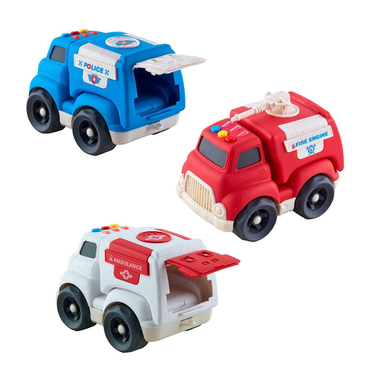 Mud Pie Emergency Vehicle Toy
