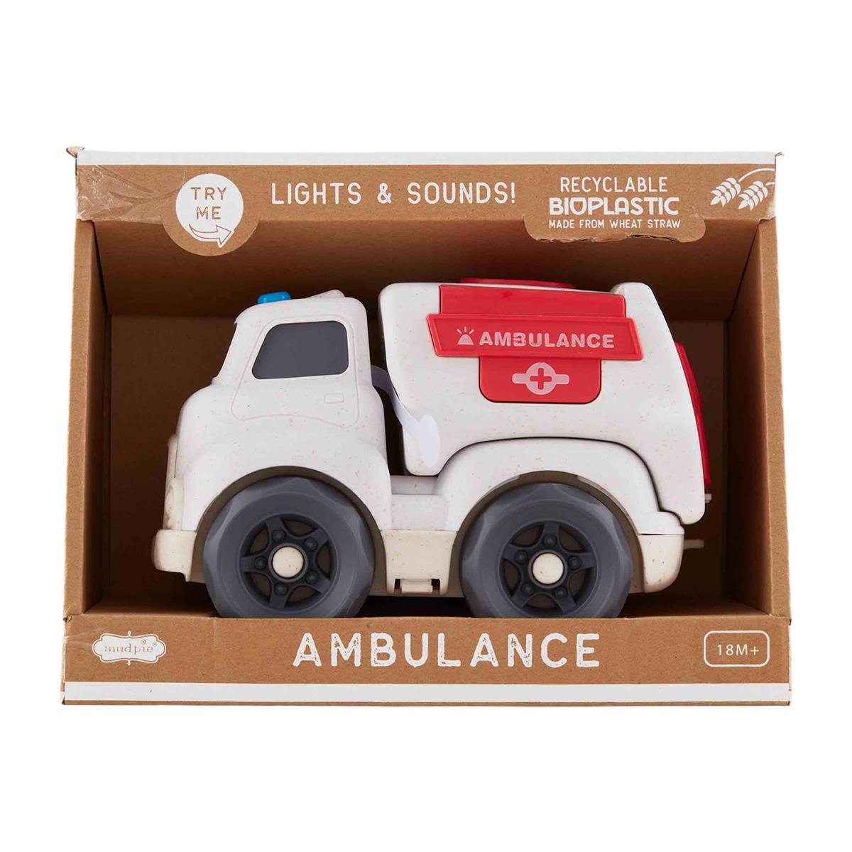 Mud Pie Emergency Vehicle Toy