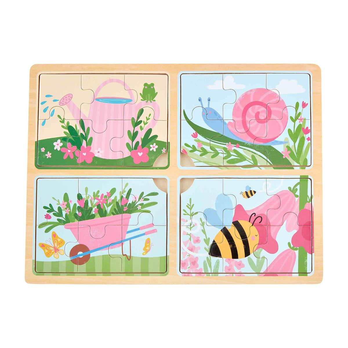 Mud Pie 4 in 1 Puzzles