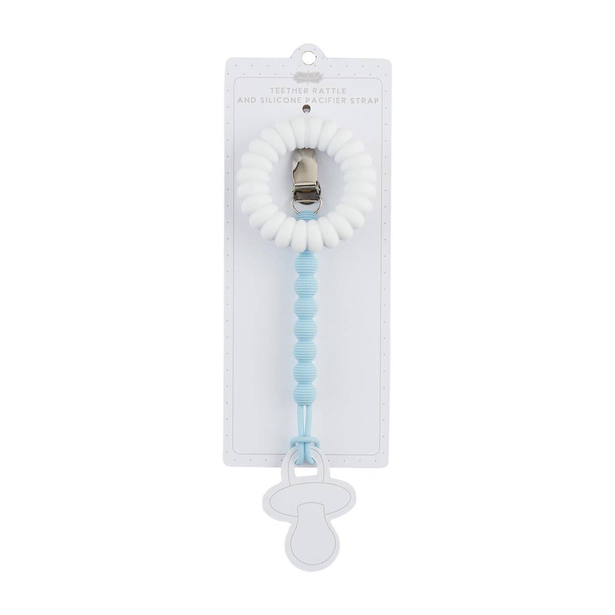 Mud Pie Teether Rattle & Pacifier Strap Sets