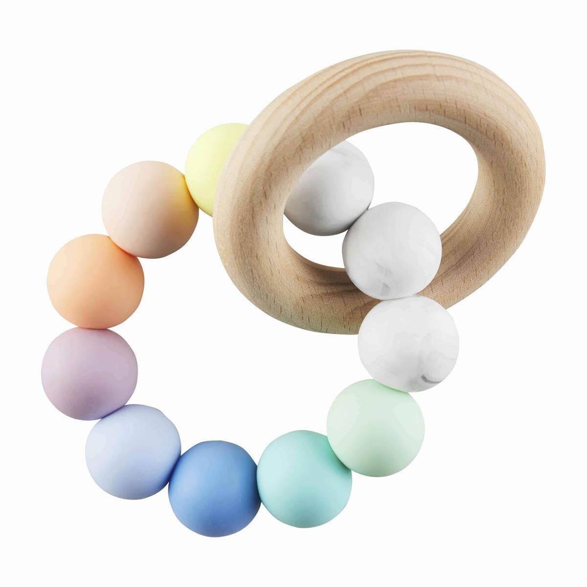 MudPie Silicone Wood Teether