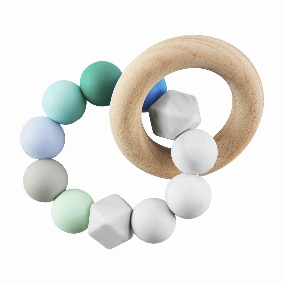 MudPie Silicone Wood Teether