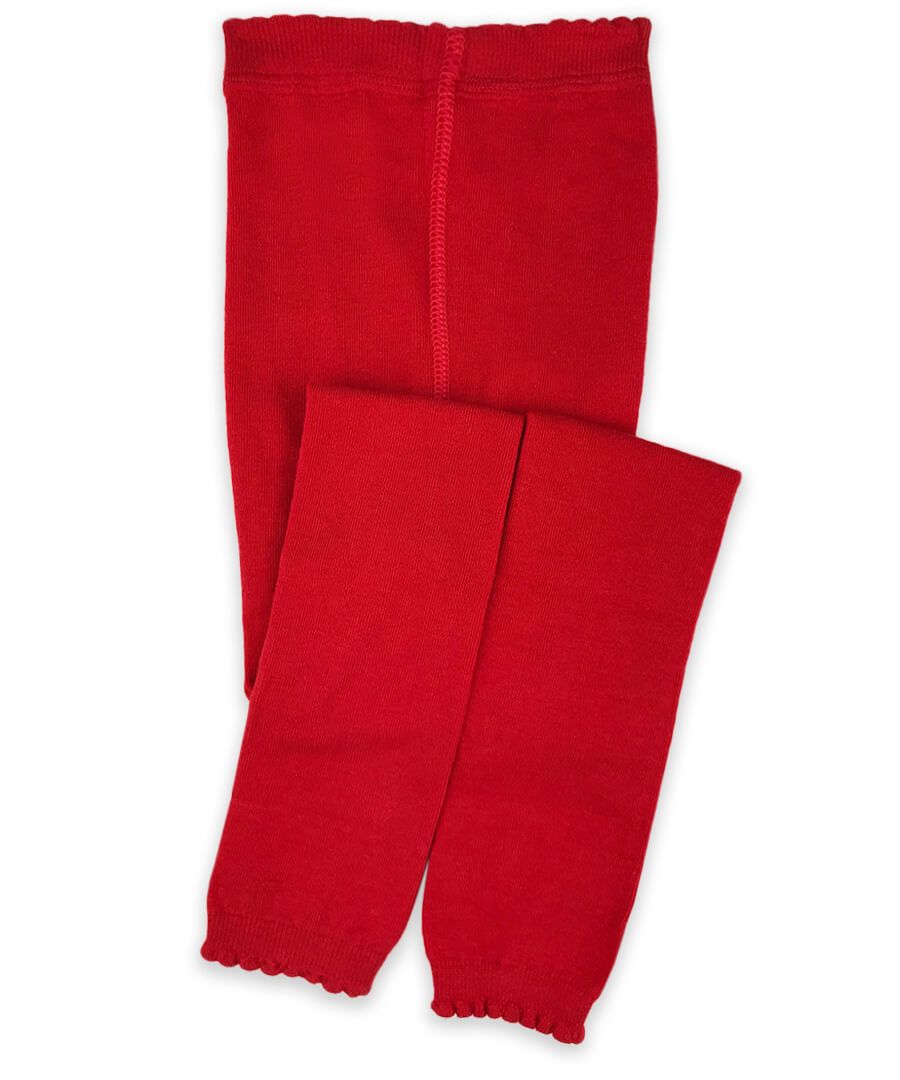 Jefferies Socks Girls Pima Cotton Ruffle Footless Tights 1 Pair