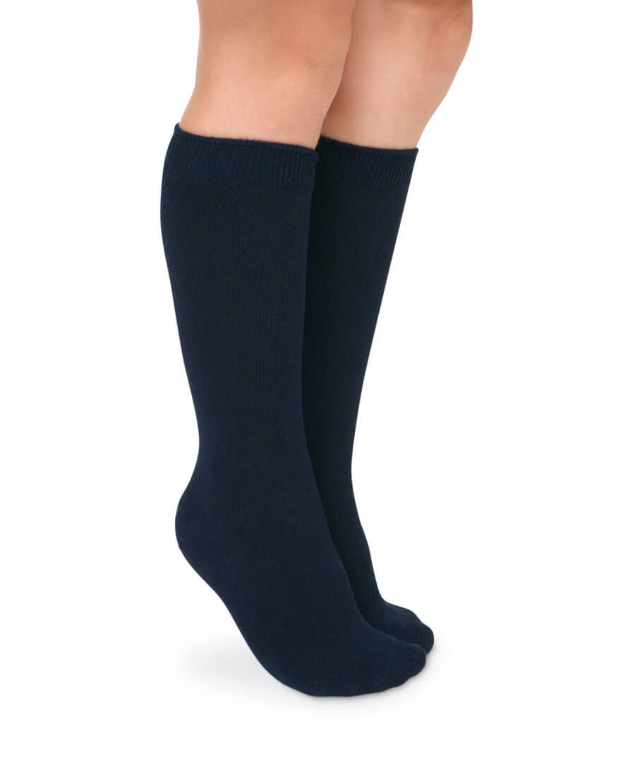 Jefferies Socks Smooth Toe Cotton Knee High Socks 2 Pair Pack 1600