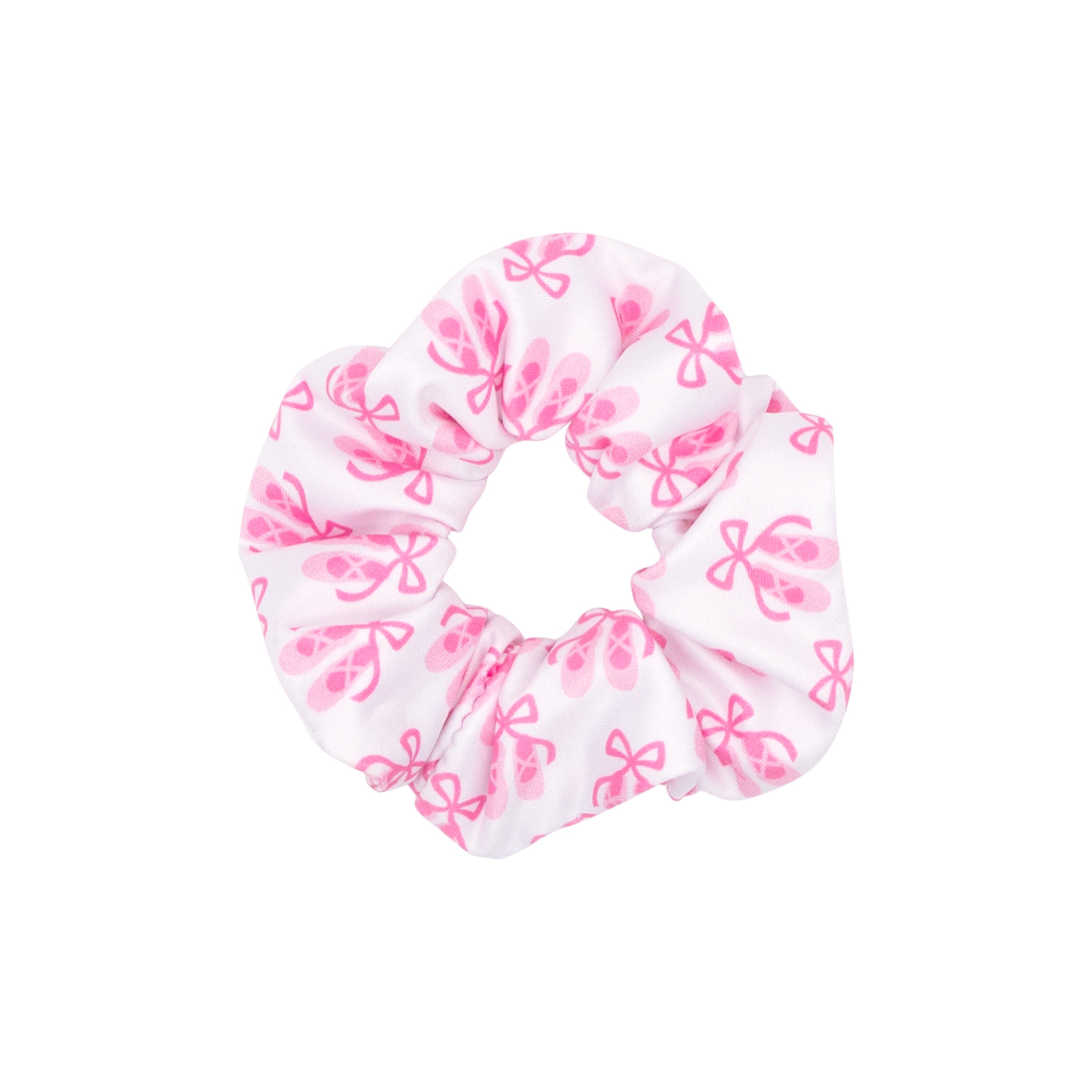 Wee Ones Ballet Slipper Printed Scrunchie