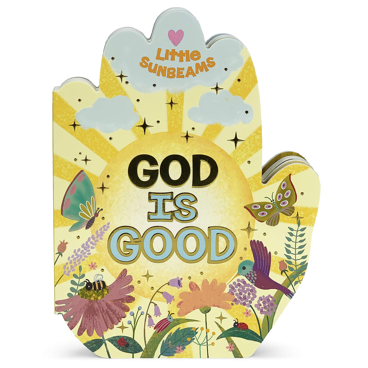 CottageDoorPress God is Good Praying Hands Board Book