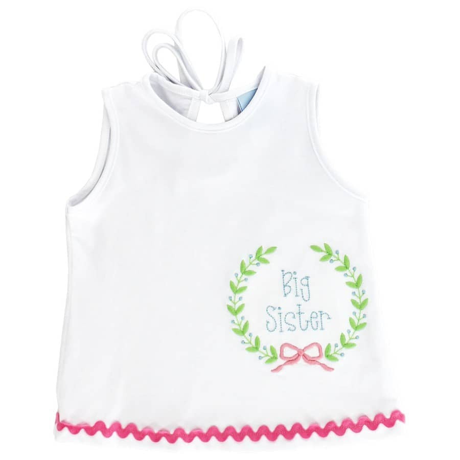 Bailey Boys White Knit Big Sister 200-BS 5101