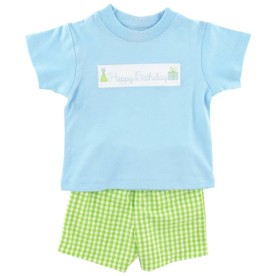 Bailey Boys Happy Birthday Boys Short Set 202-TSB 5102