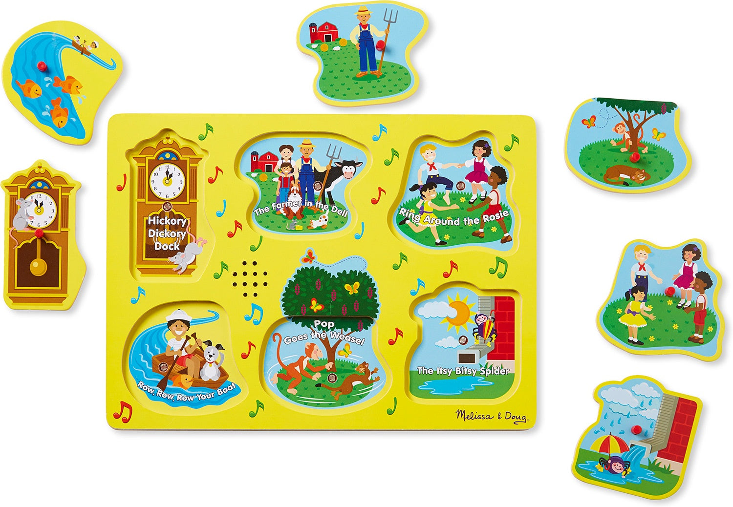 Melissa & Doug Nursery Rhymes Sound Puzzle