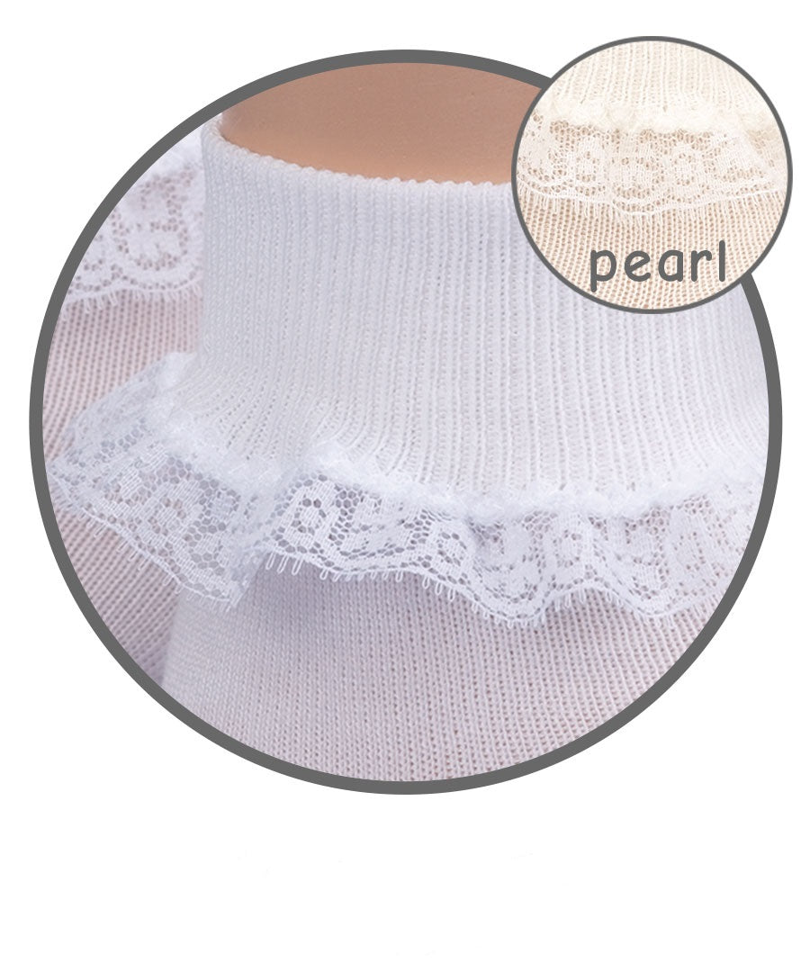 Jefferies  Smooth Toe Simplicity Lace Socks 1 Pair 2171