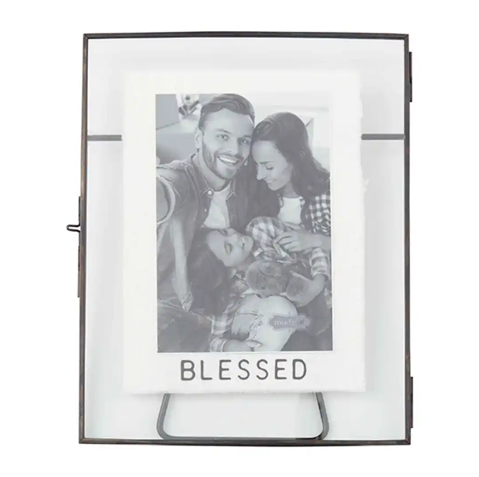Mud Pie Glass Picture Frame