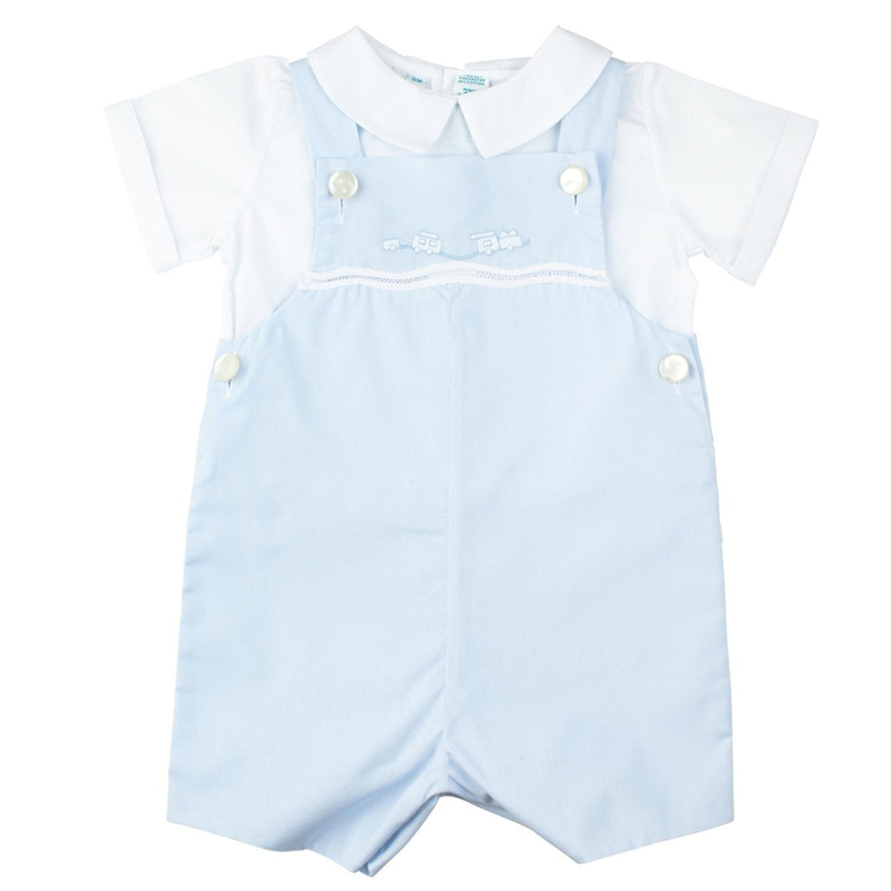 Feltman Brothers Infant Bobbie Suit & Shortall Blue/White 96371