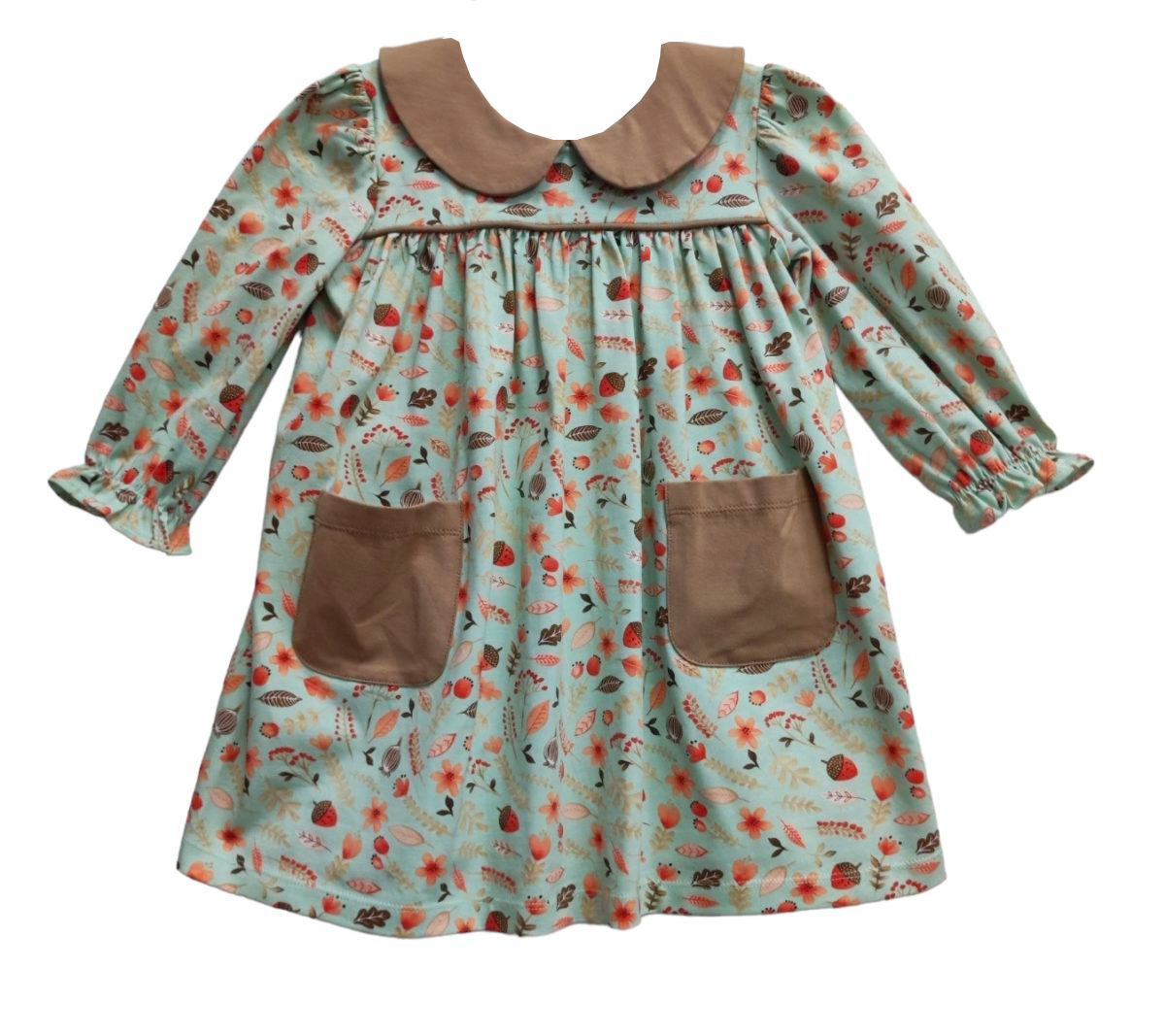 Millie Jay Fall is in the Air Dress W/Pockets 603 5007