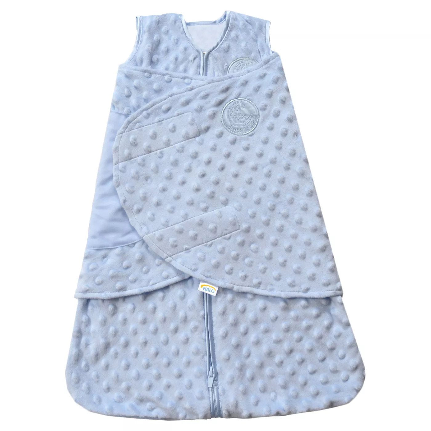Halo SleepSack Swaddle Plushy Dot Velboa
