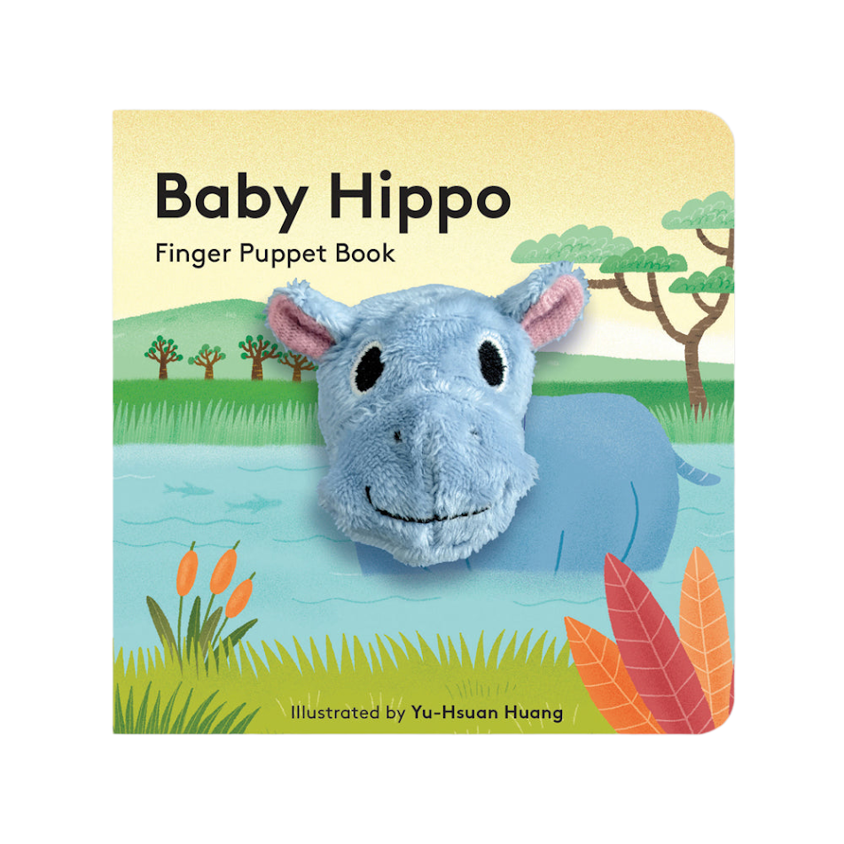 Chronicle Baby Hippo: Finger Puppet Book