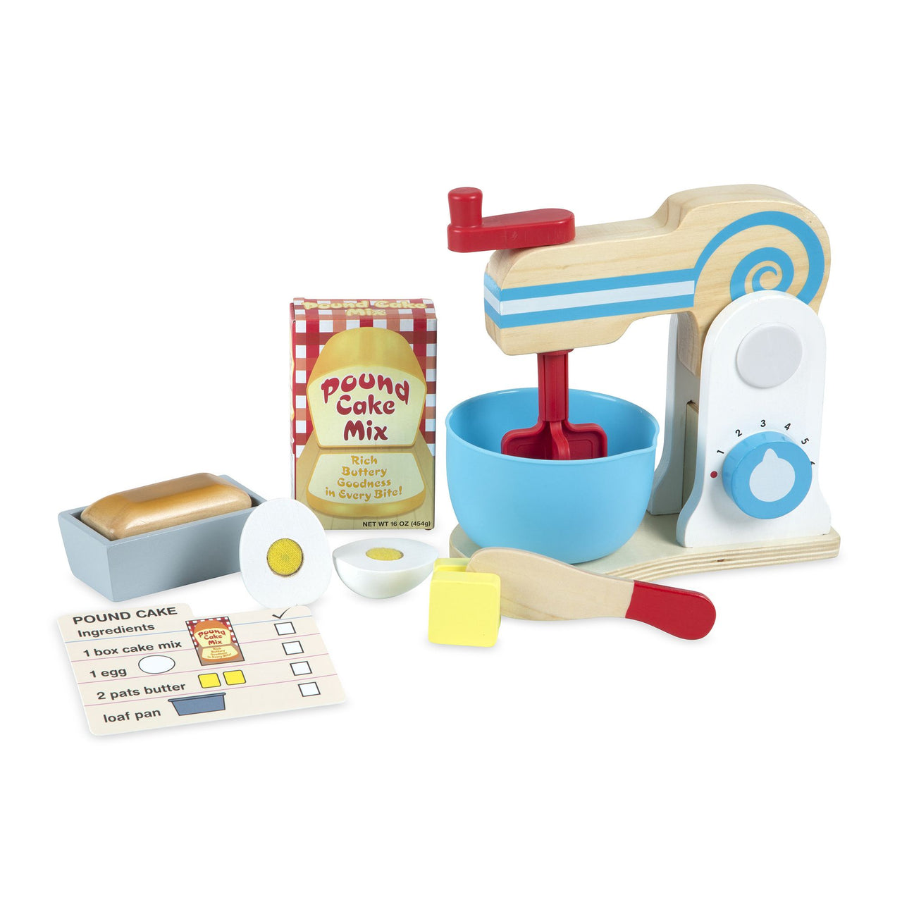 Melissa & Doug Make-a-Cake Mixer Set