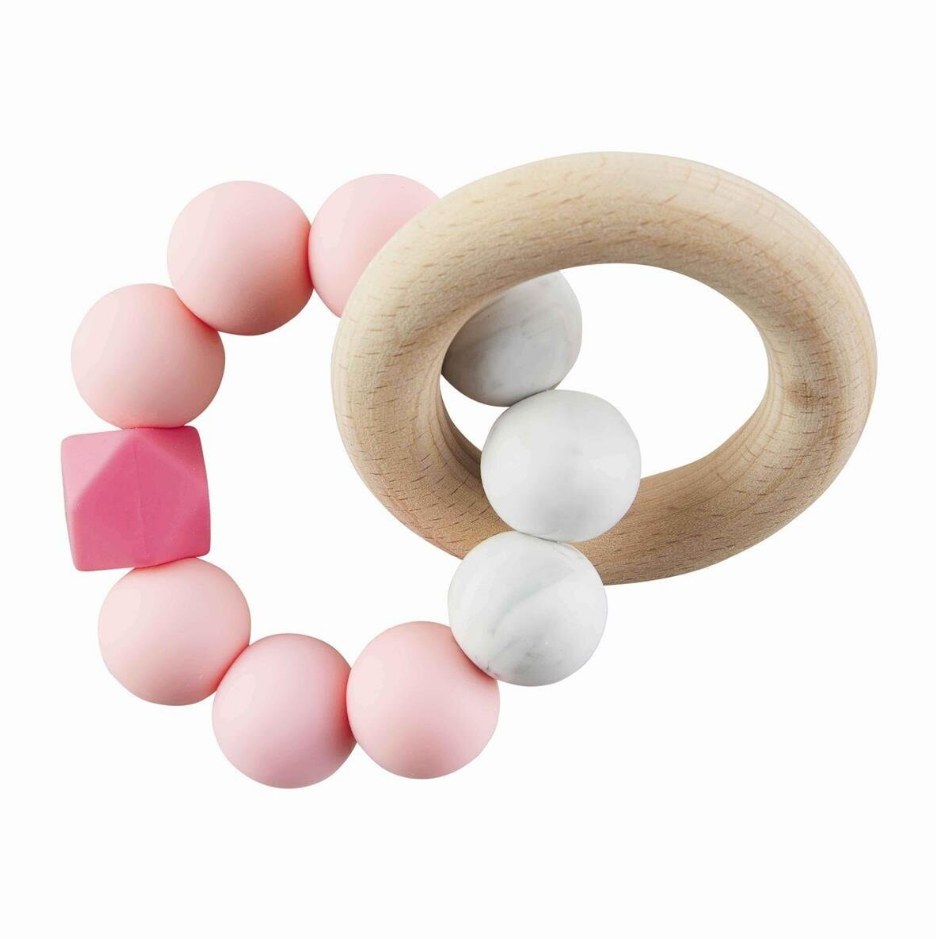 MudPie Silicone Wood Teether