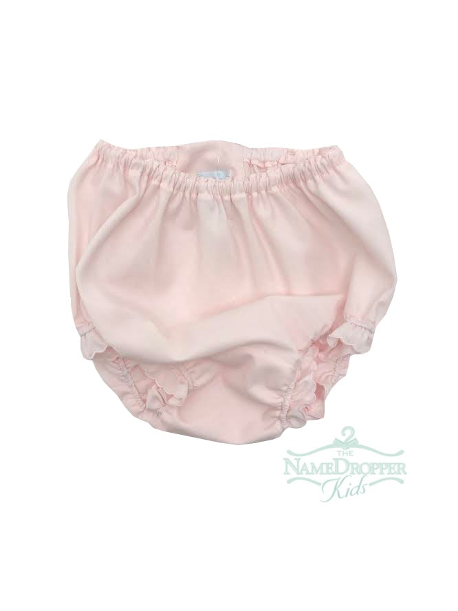 Auraluz Pink Panty (No Embroidery) w/ Scallop Trim