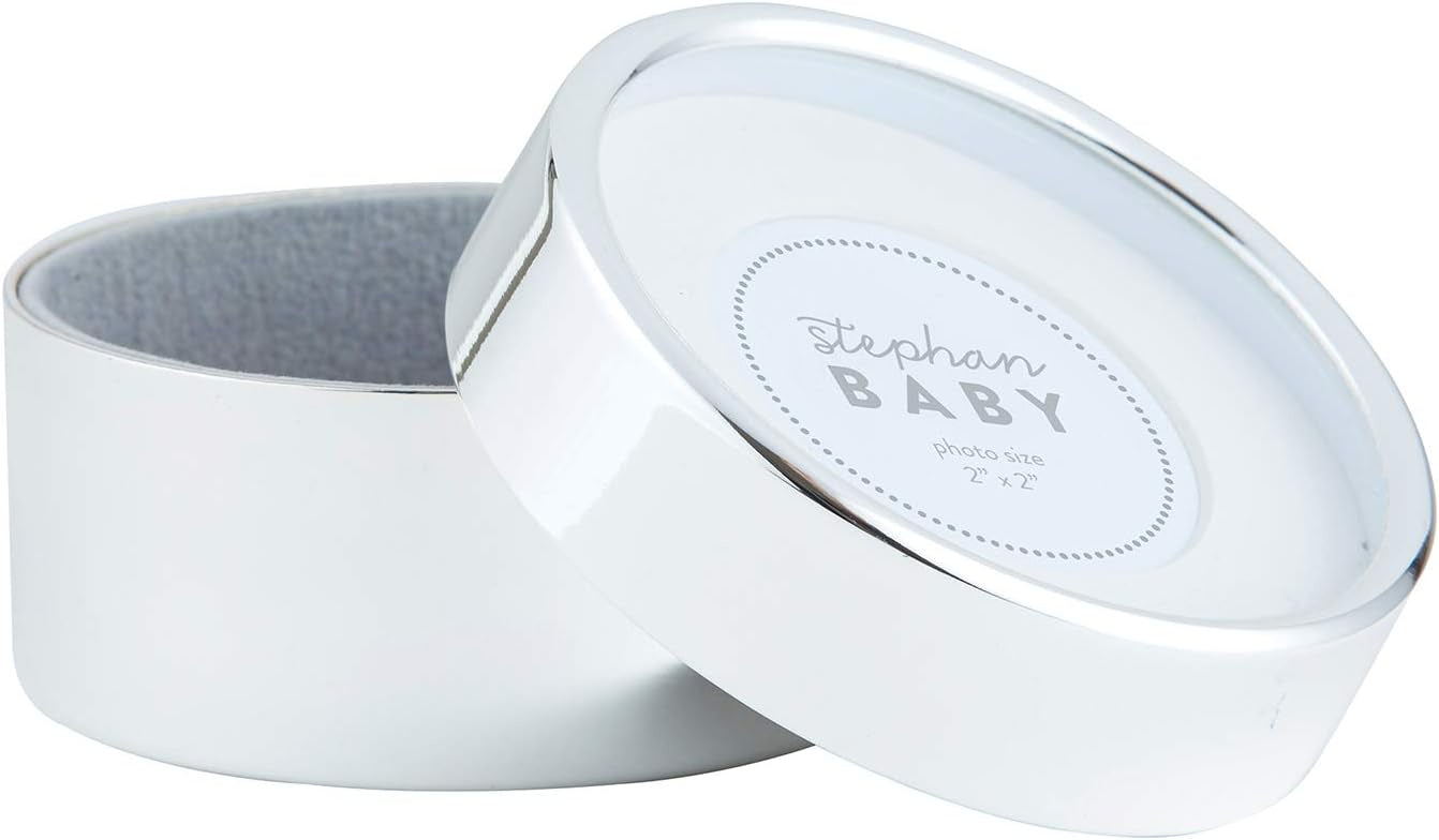 Stephan Silver-Plated Keepsake Trinket Box