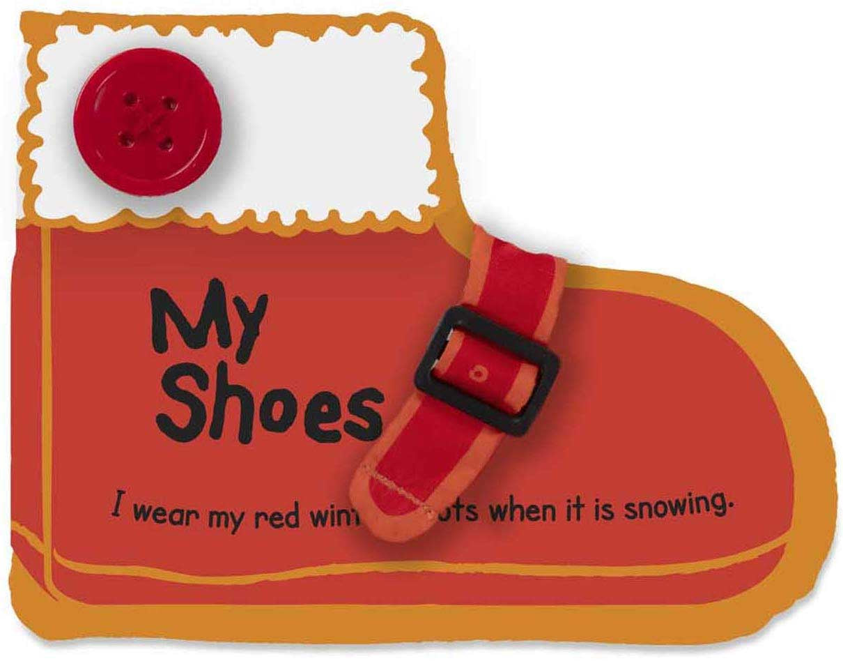 Melissa & Doug My Shoes Cloth Books