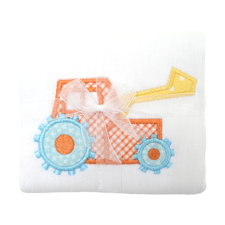 3 Marthas Applique  Burp Pad