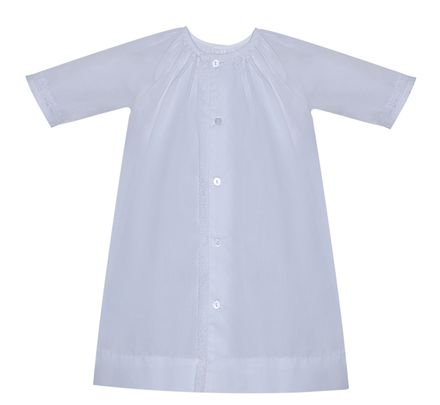 Baby Sen Christian Daygown White CDG-W