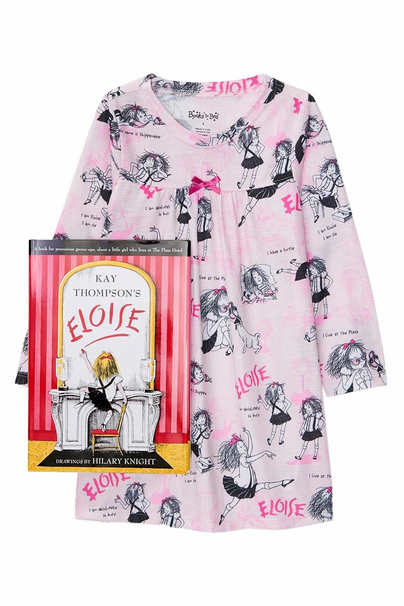 Books To Bed ELoise Gown /book set 17ELO1
