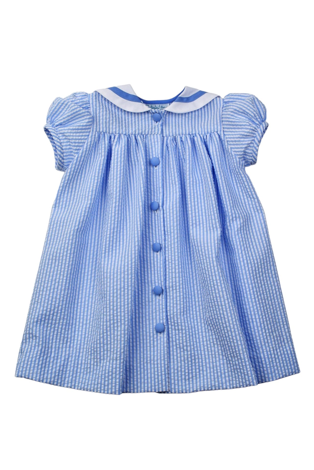 Funtasia Too Sailor Dress Stripe Blue 69560-Blue 5012