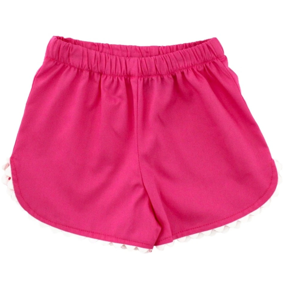 Bailey Boys Girls Short Pink Pinwale W/Rick Rack 805-SHOG