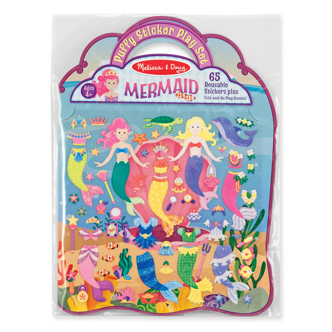 Melissa & Doug Puffy Stickers Play Set: Mermaid