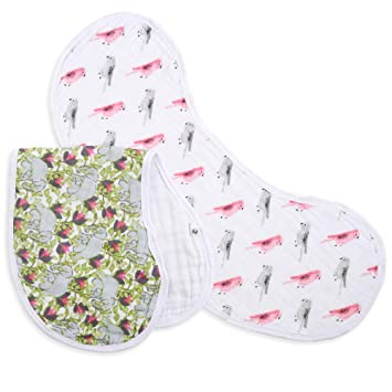 Aden & Anais 2-Pack Classic Muslin Burpy Bib