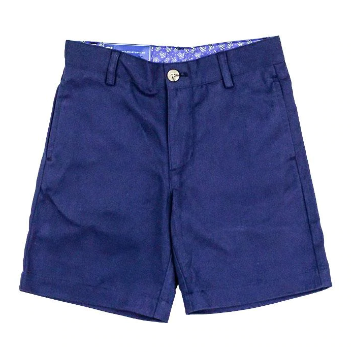 J. Bailey Navy Twill Short 1000-Pete-709