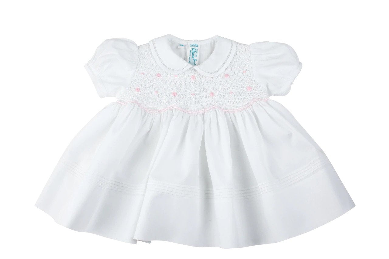Feltman Brothers Smocked Dress W/Panty  87398F