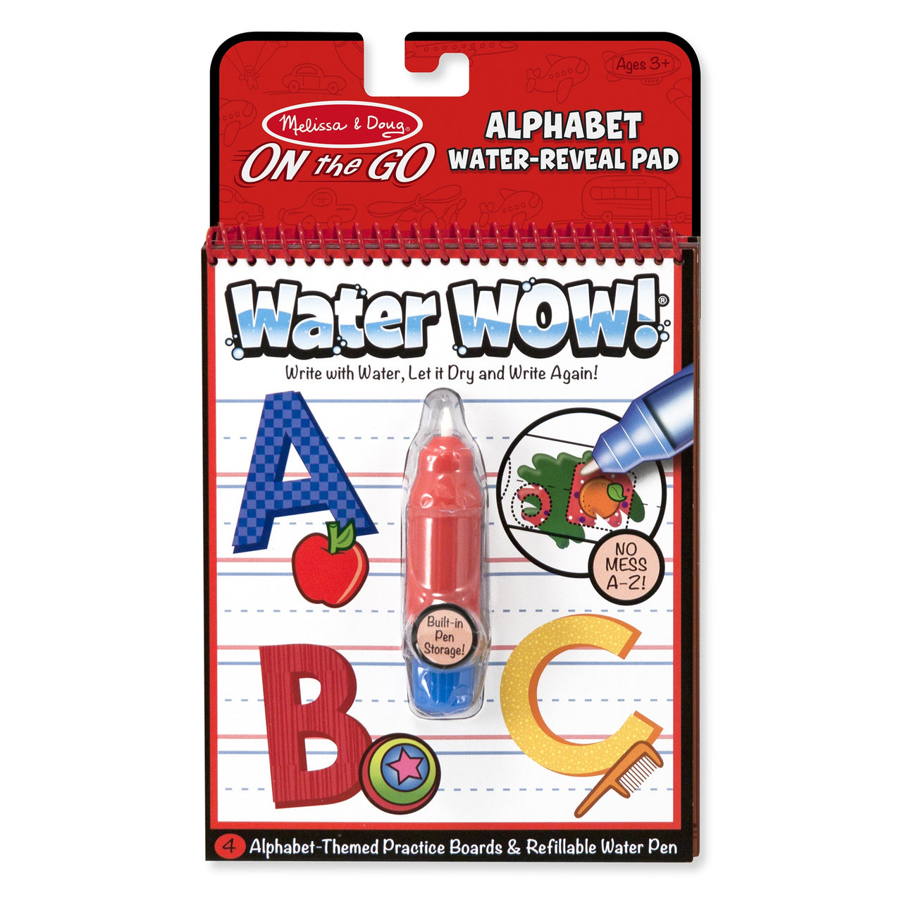 Melissa & Doug Water Wow Alphabet Water-Reveal Pad