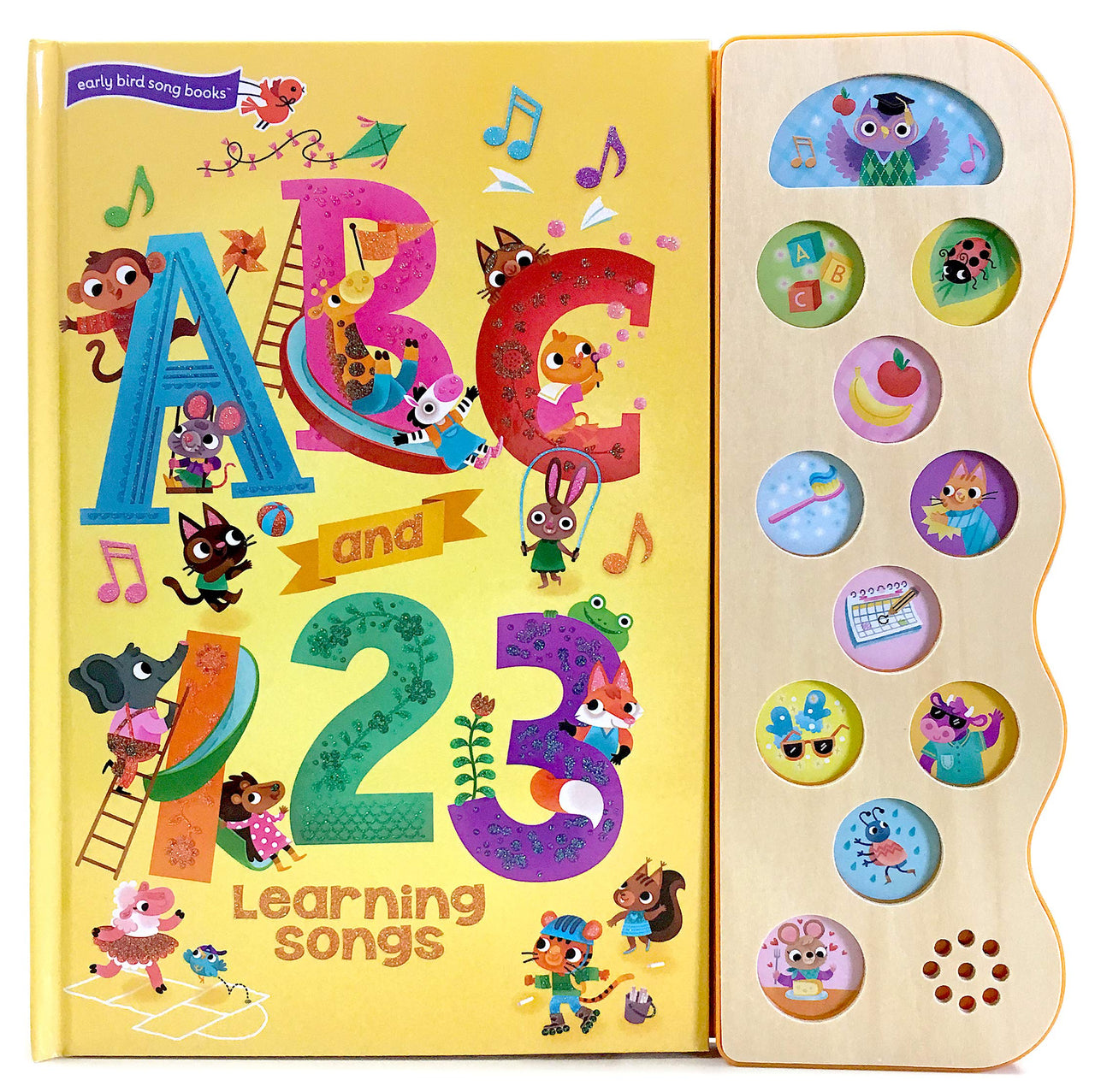 CottageDoorPress ABC & 123 Learning Songs Interactive Children's Sound Book