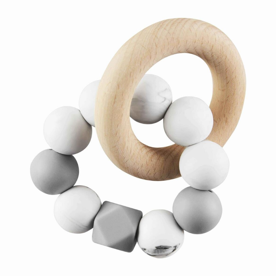 MudPie Silicone Wood Teether