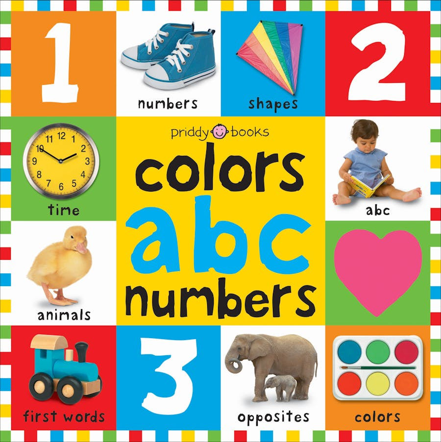 Macmillan Big Board Books Colors, ABC, Numbers