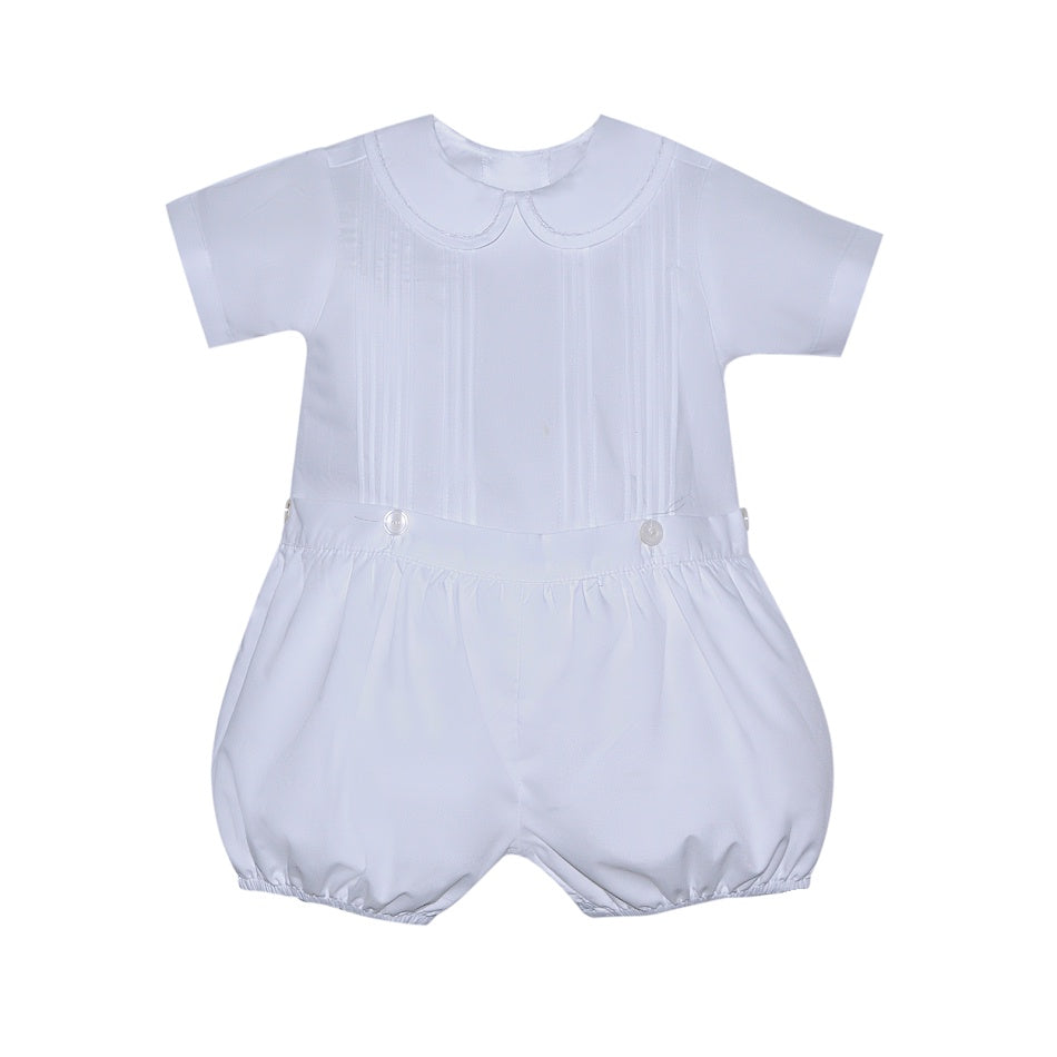 Phoenix N Ren White Teddy Button Suit PR238SS