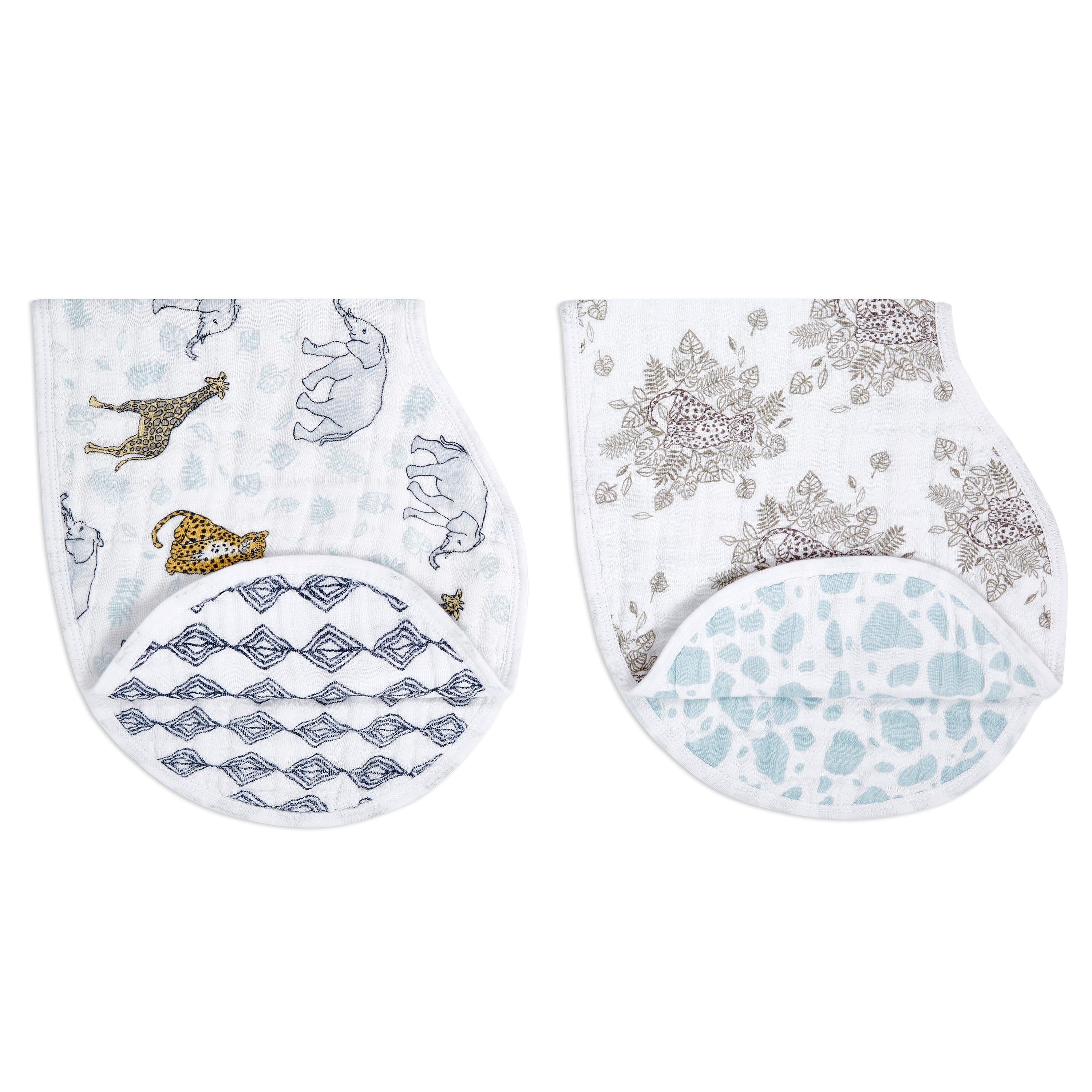 Aden & Anais 2-Pack Classic Muslin Burpy Bib