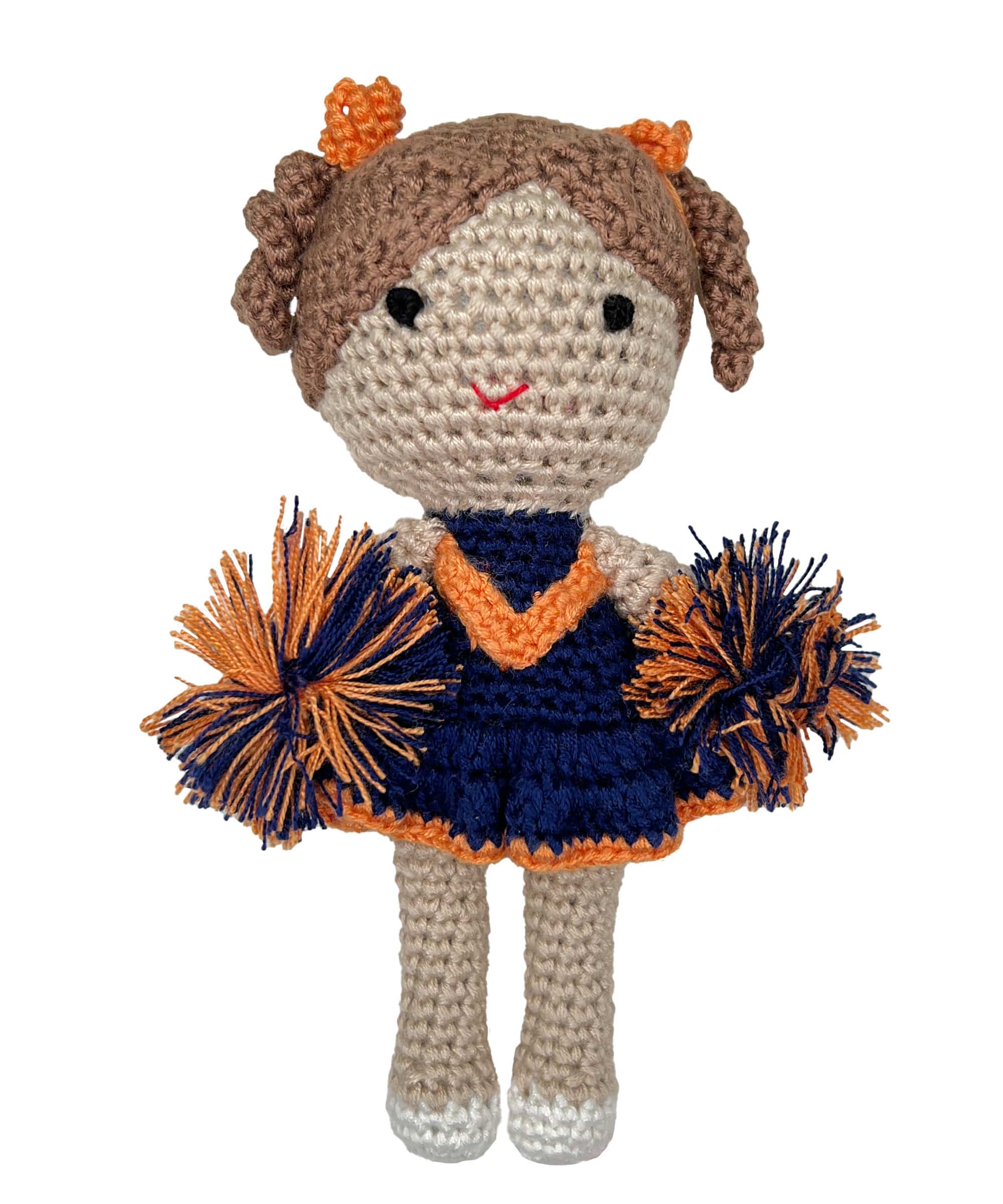 Zubels Bamboo Crochet Rattle