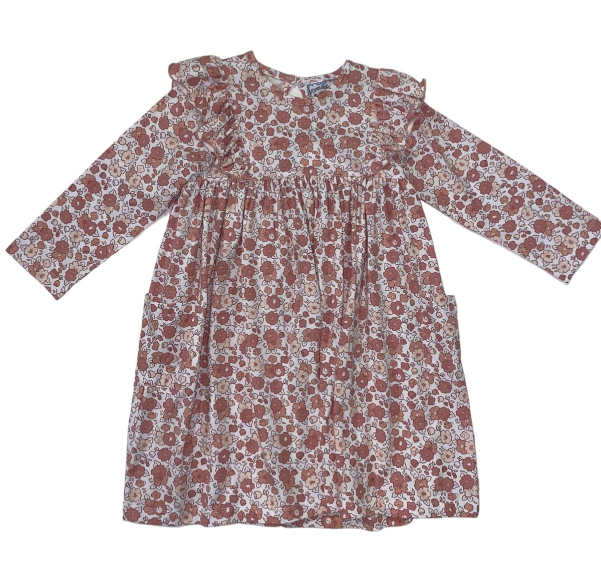 Three Sisters Rosewood L/S Dress 802 5007