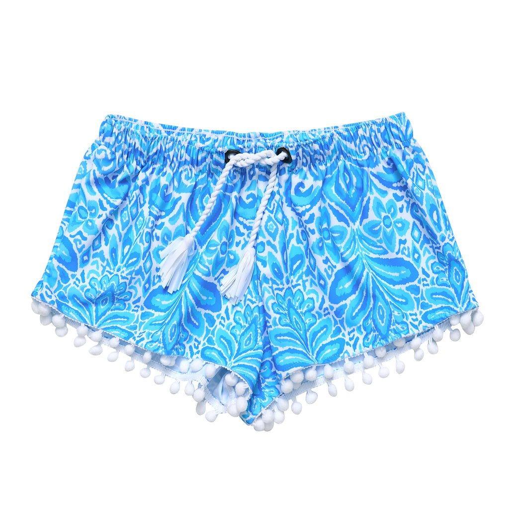 Snapper Rock Santorini Blue Swim Shorts Blue G90032 5012